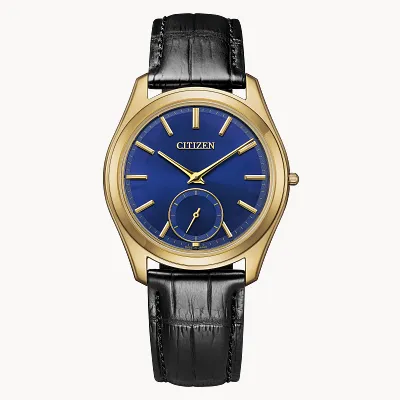 Eco-Drive One Blue Dial Crocodile Strap AQ5022-02L | CITIZEN Eco-Drive One Blue Dial Crocodile Strap AQ5022-02L | CITIZEN